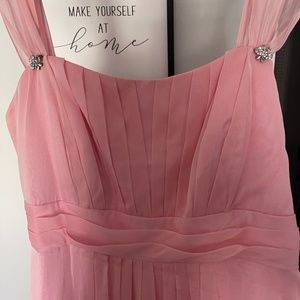 Pink prom dress